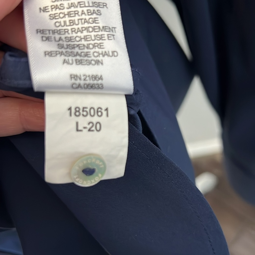 Foxcroft Essential Stretch Non-Iron Shirt - Picture 13 of 14